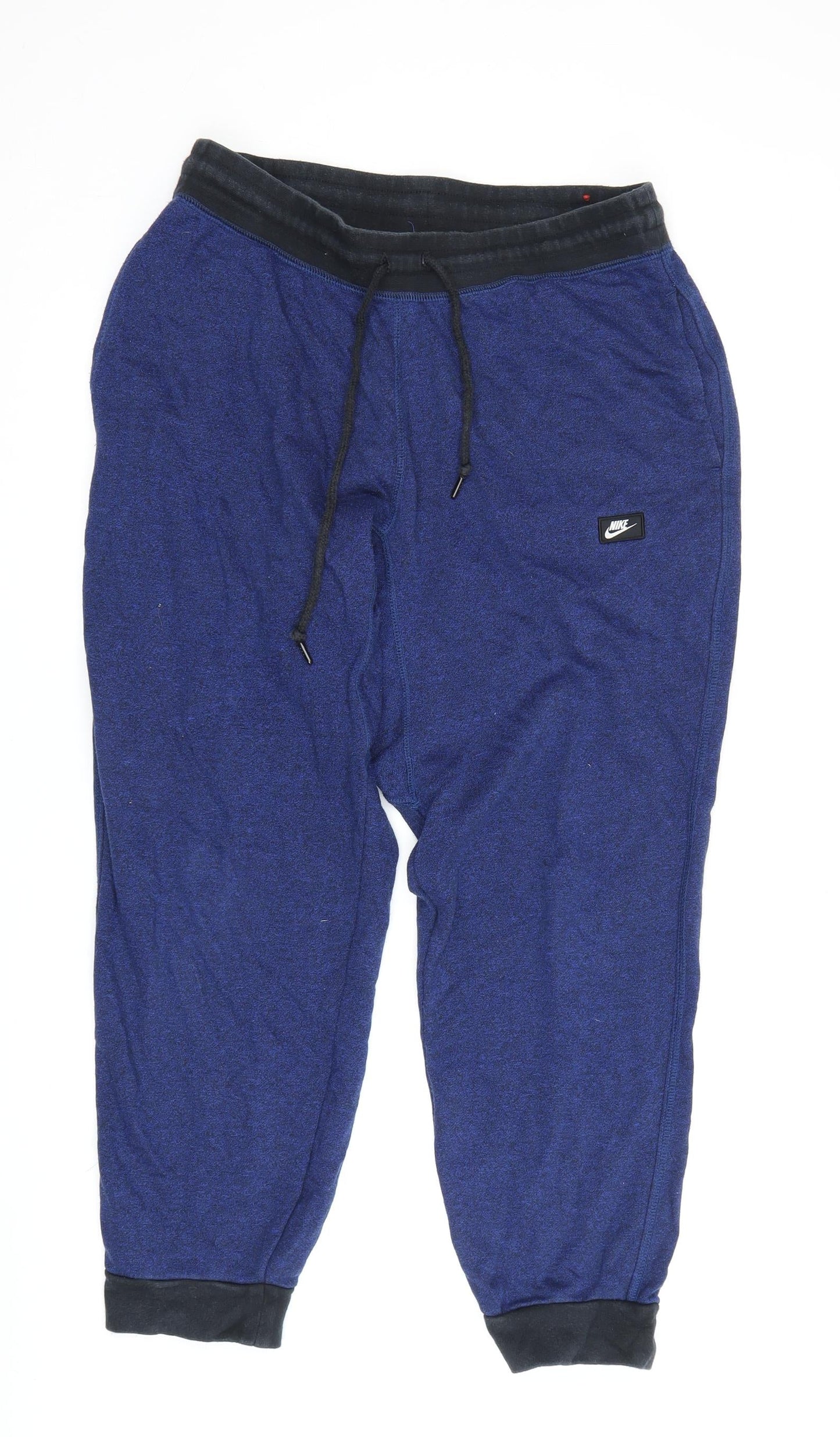 Nike Men's Blue Jogger Trousers, Size L, Relaxed Fit