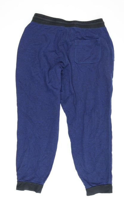Nike Men's Blue Jogger Trousers, Size L, Relaxed Fit