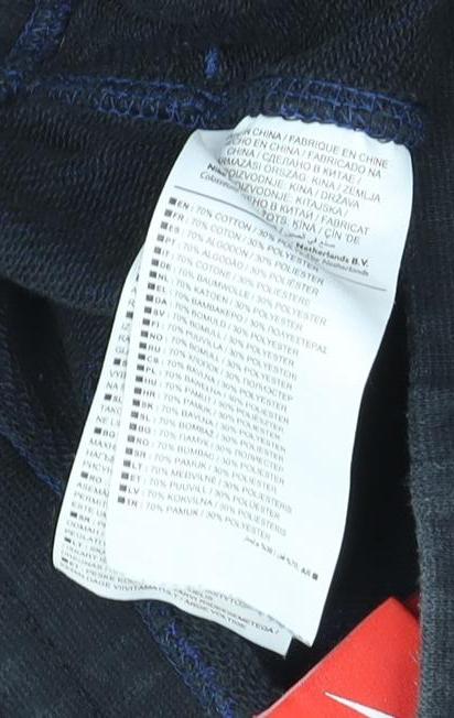 Nike Men's Blue Jogger Trousers, Size L, Relaxed Fit