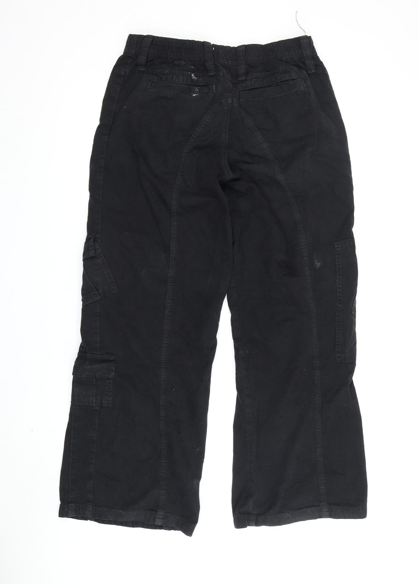 BDG Women's Black Cargo Trousers - Size S, Casual & Comfy
