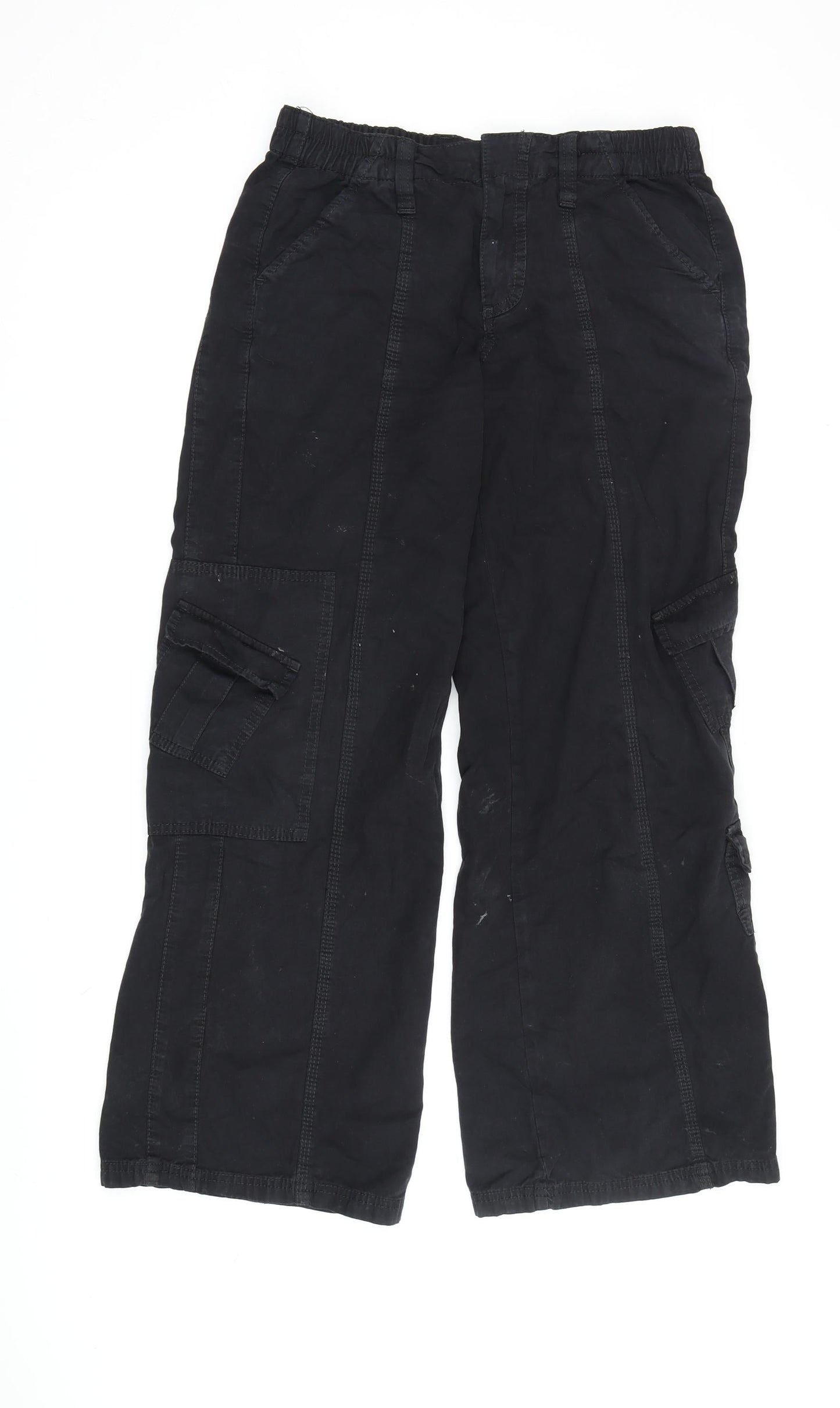 BDG Women's Black Cargo Trousers - Size S, Casual & Comfy