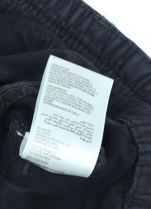 BDG Women's Black Cargo Trousers - Size S, Casual & Comfy