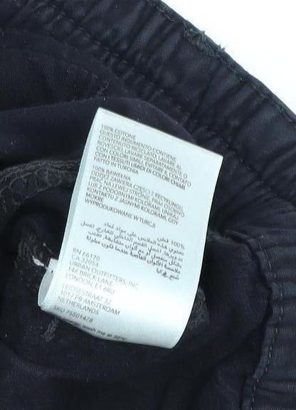 BDG Women's Black Cargo Trousers - Size S, Casual & Comfy