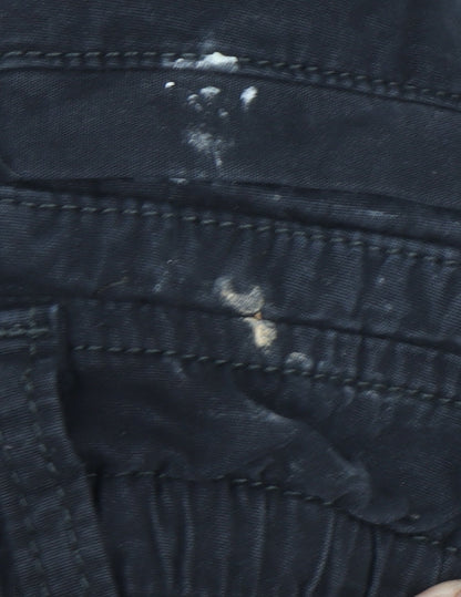 BDG Women's Black Cargo Trousers - Size S, Casual & Comfy