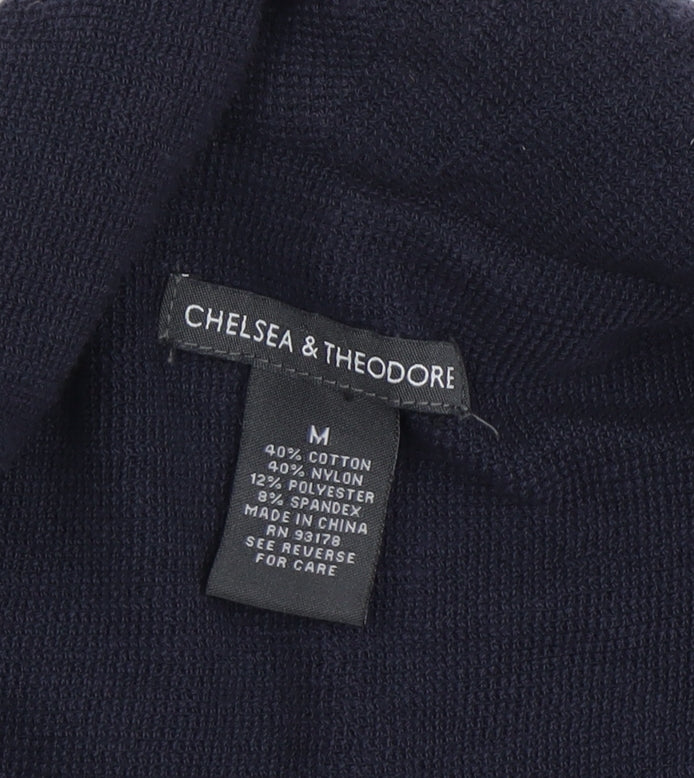 Chelsea & Theodore Women's Black Jacket M