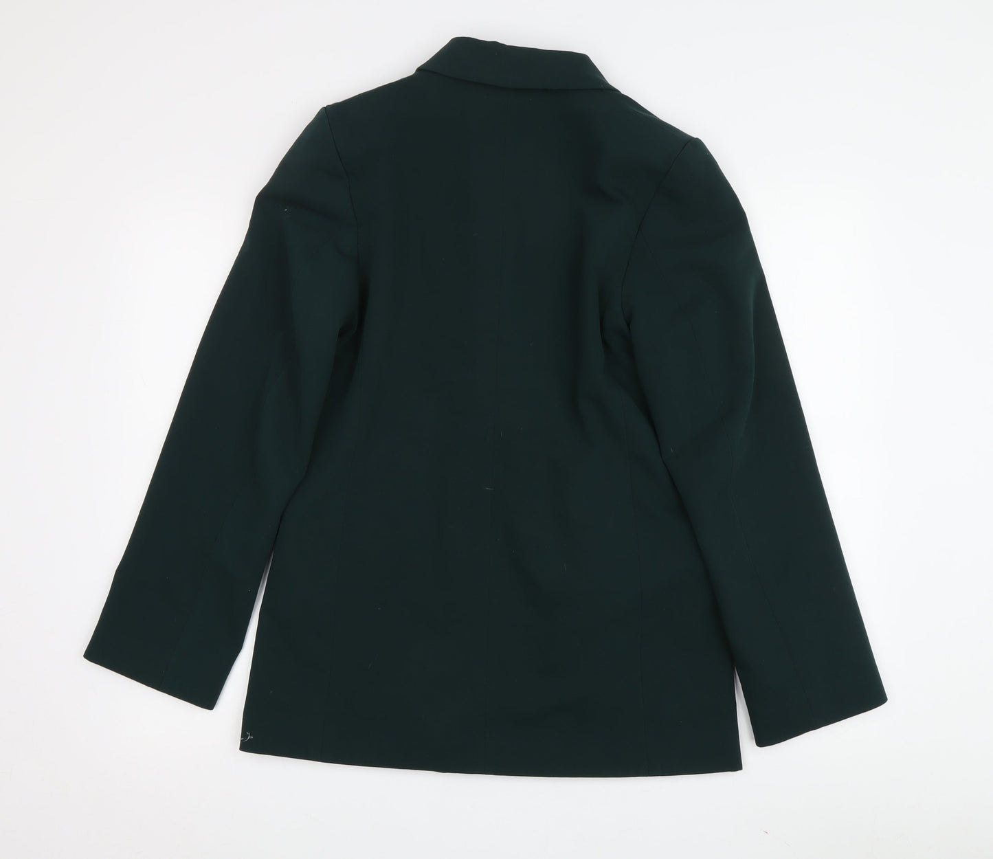 Womens UK Size XS H&M Green Basic Jacket
