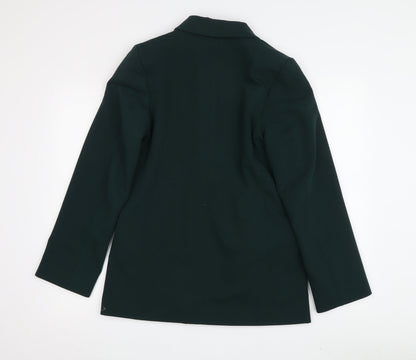 Womens UK Size XS H&M Green Basic Jacket