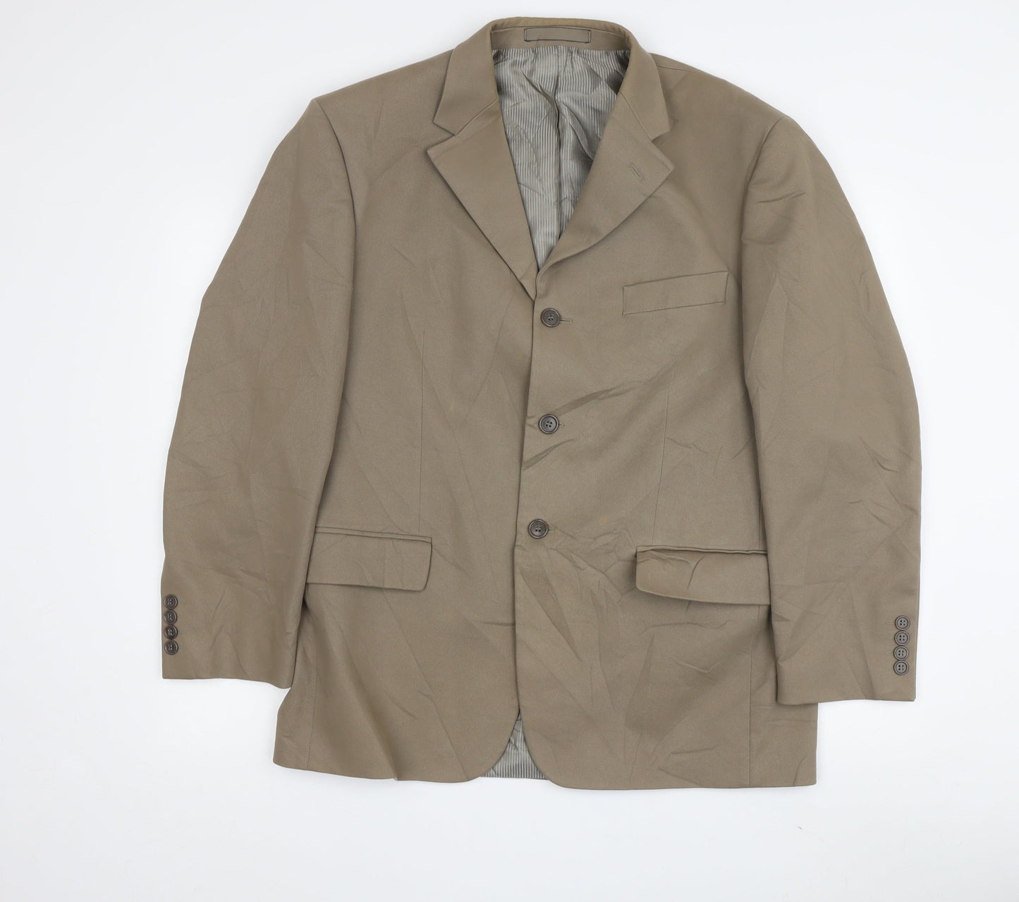 Mens UK Size 40 Marks and Spencer Regular Brown Suit Jacket