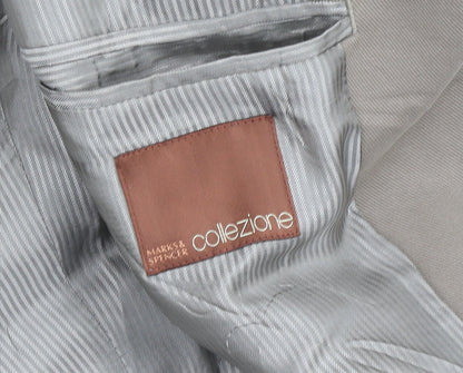Mens UK Size 40 Marks and Spencer Regular Brown Suit Jacket