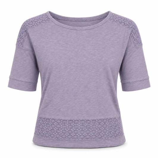 Marks and Spencer Purple Women’s Crochet T-Shirt Size 8