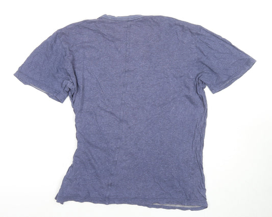 French Connection Blue Unisex T-Shirt S