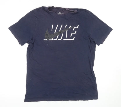 Mens UK Size M Nike Blue  T-Shirt