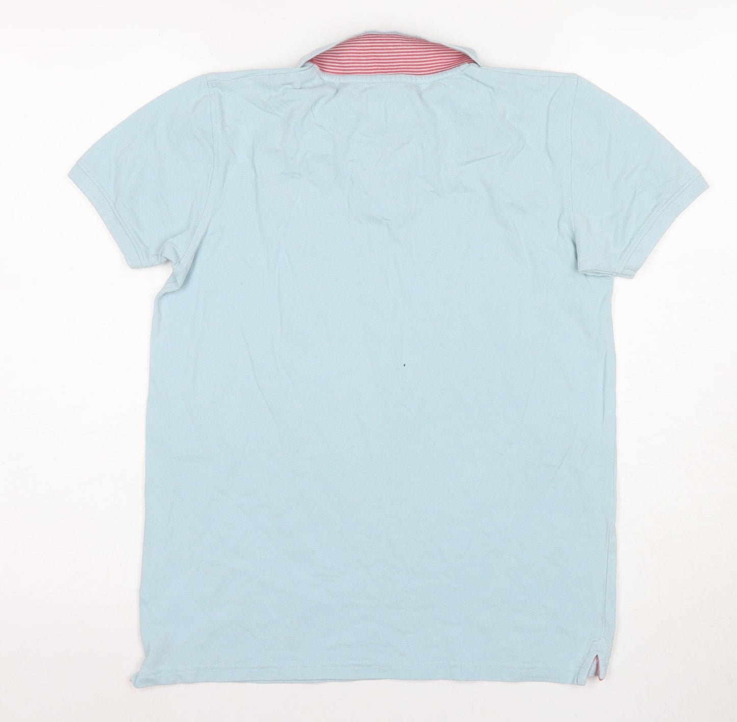 Henri Lloyd Boys Blue Polo Shirt 14-15 Years Casual Logo