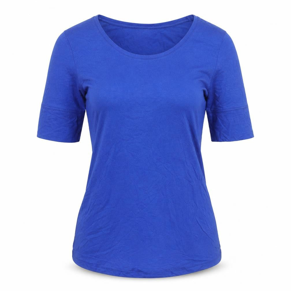 Womens UK Size XS Part Two Blue Basic T-Shirt