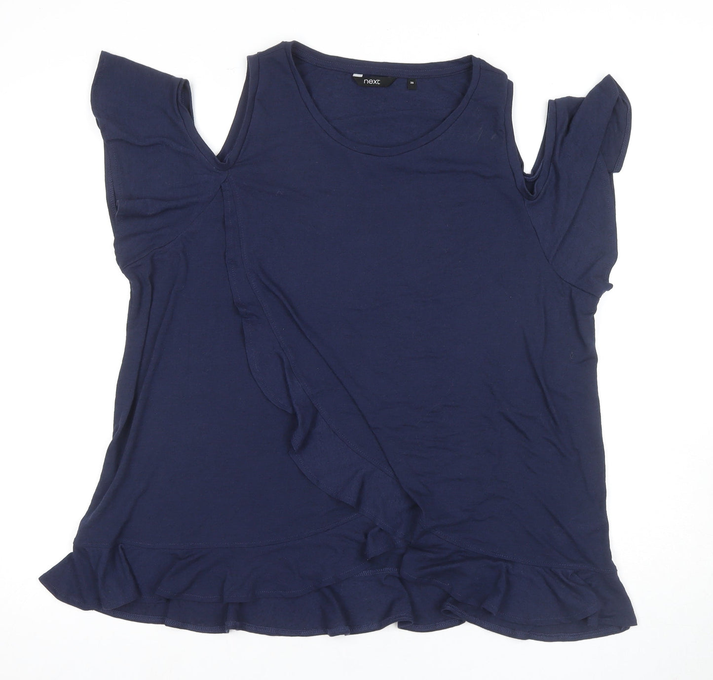 Womens UK Size 20 NEXT Blue Basic Blouse