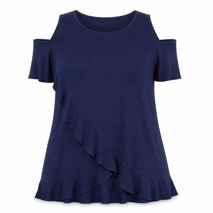 Womens UK Size 20 NEXT Blue Basic Blouse