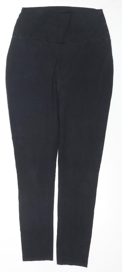 Womens UK Size L Mint Velvet  Ankle Black Leggings