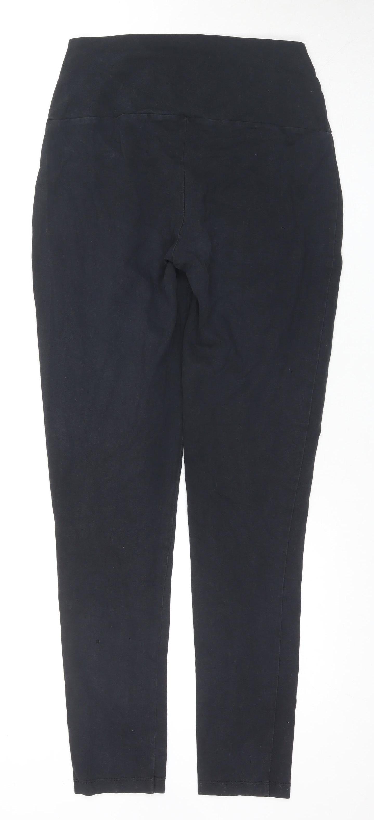 Womens UK Size L Mint Velvet  Ankle Black Leggings