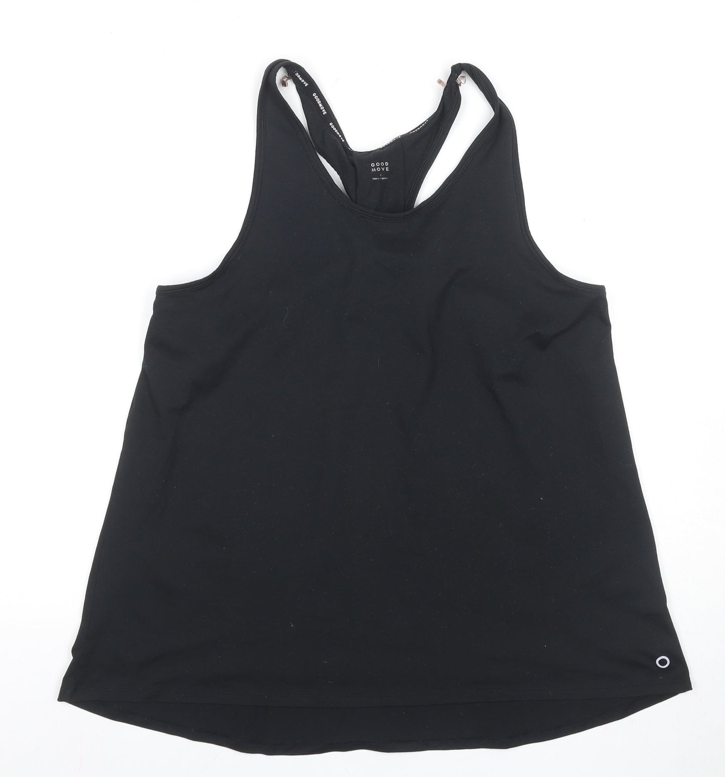Marks and Spencer Women's Black Tank Top Size 8