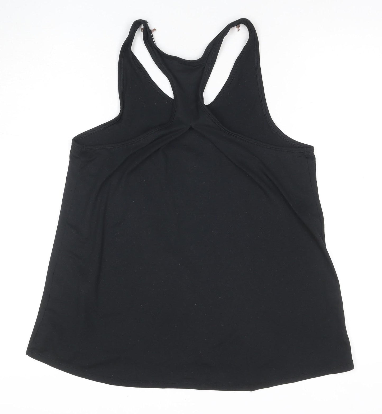 Marks and Spencer Women's Black Tank Top Size 8