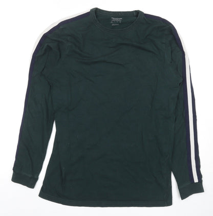 Urban Outfitters Men’s Green Long Sleeve T-Shirt, Size S