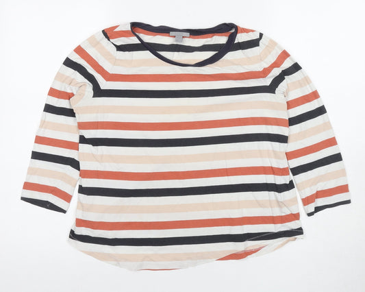 Womens UK Size 12 COS Multicoloured Basic T-Shirt