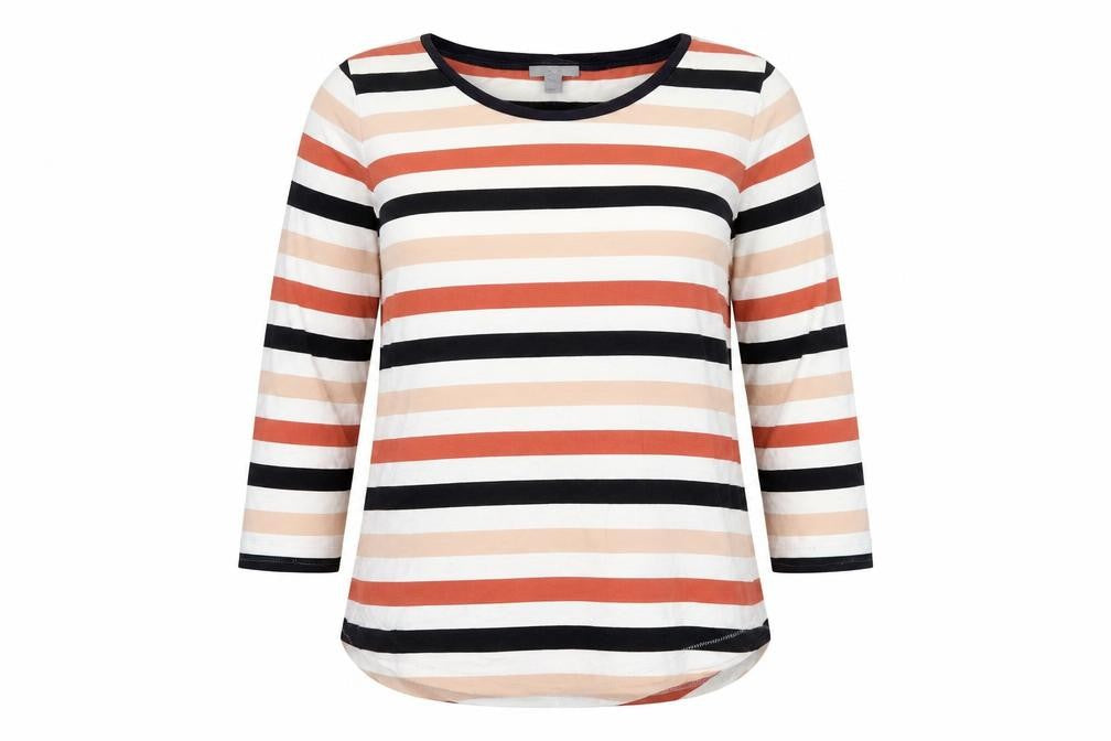 Womens UK Size 12 COS Multicoloured Basic T-Shirt
