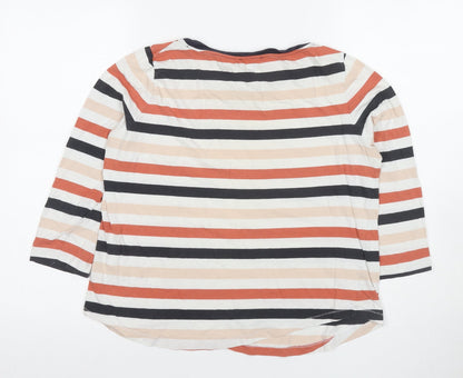 Womens UK Size 12 COS Multicoloured Basic T-Shirt