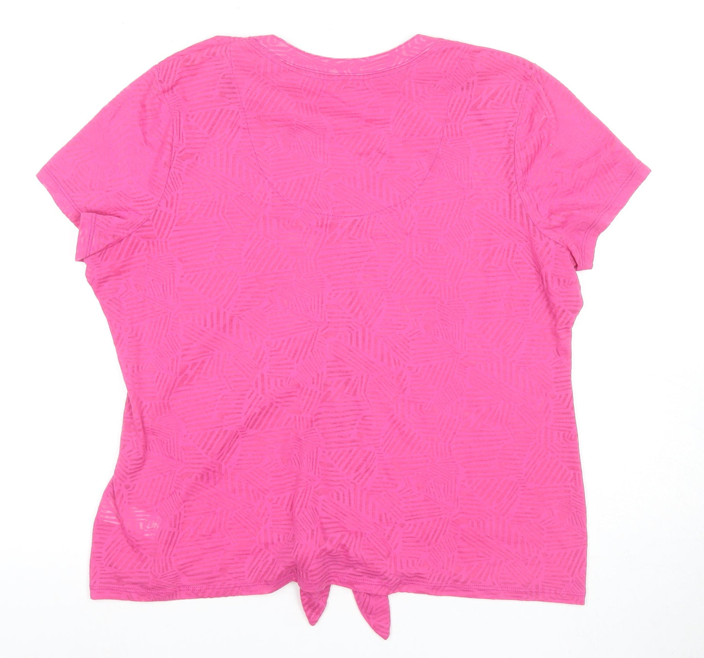 Womens UK Size 16 Marks and Spencer Pink  Button-Up