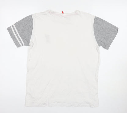 Liverpool FC Men's White Logo T-Shirt S