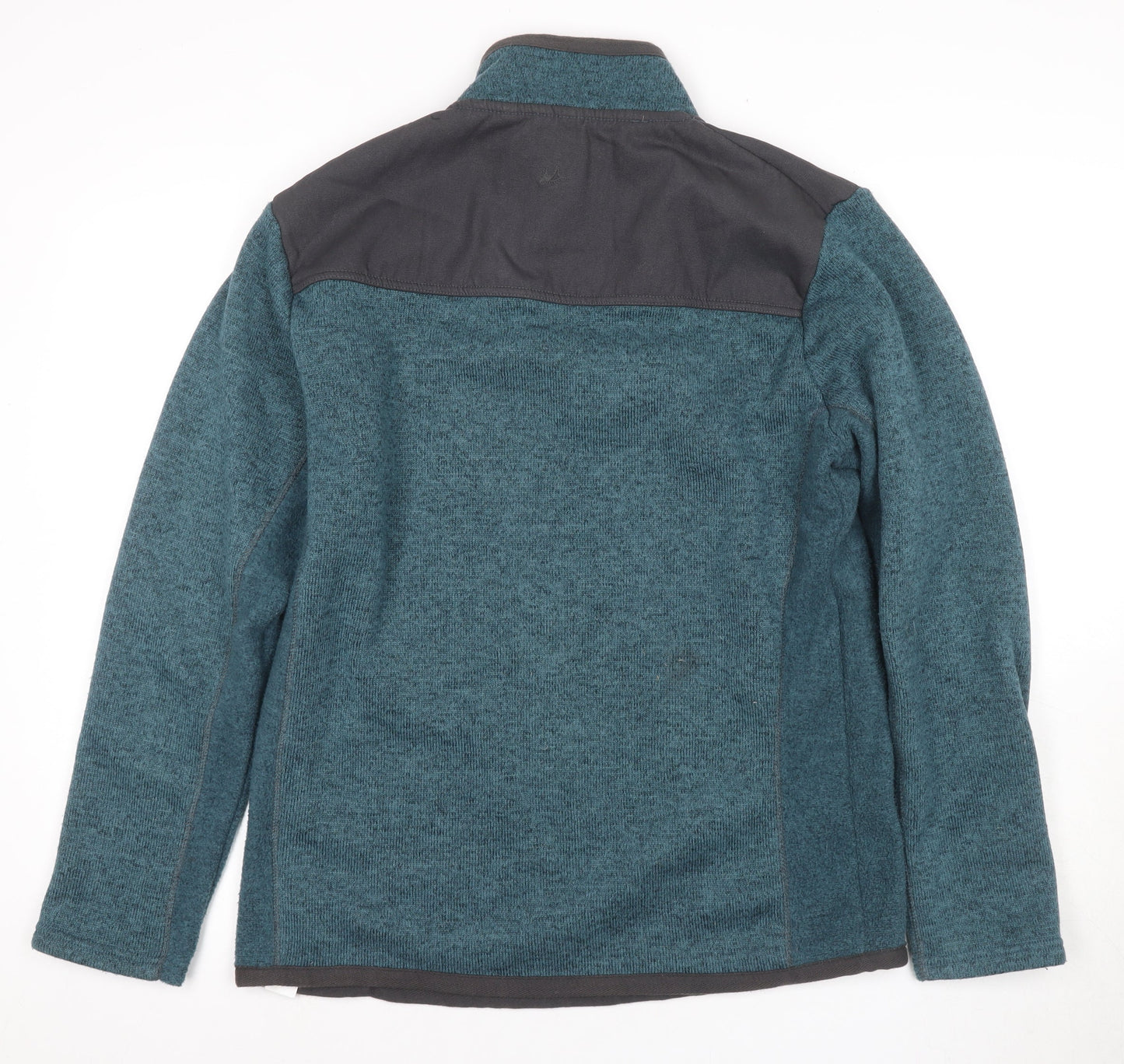 Manatary Men's Blue M 1/2 Zip Pullover Sweatshirt