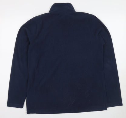 Ridge & Co. Unisex Blue Fleece Pullover Sweatshirt 14