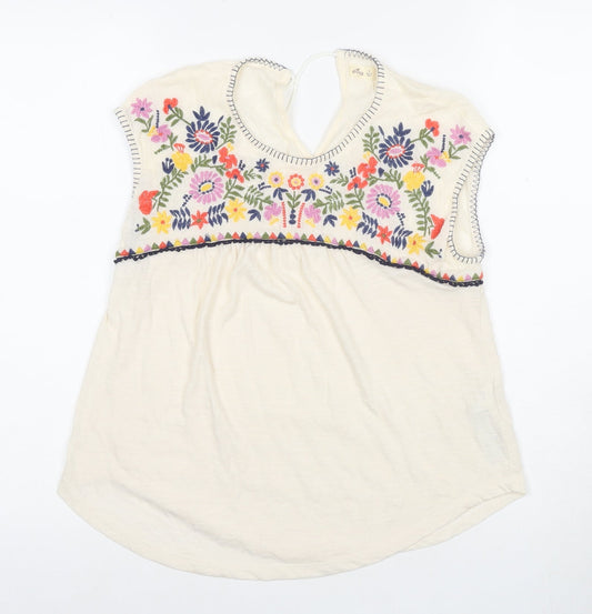 Womens UK Size S Hollister Multicoloured Tunic Blouse