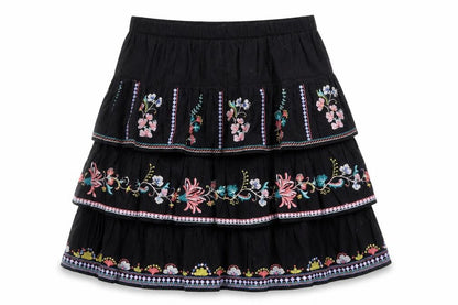 Womens UK Size 10 ASOS Peasant Knit Skirt