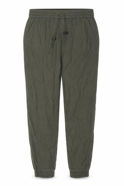 Womens UK Size 32 Only Relaxed Fit Jogger Green Trousers