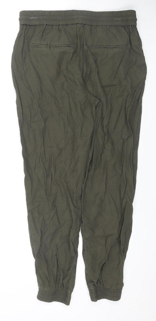 Only Women's Green Joggers, Size 32, Relaxed Fit