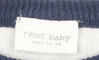 Next Unisex Baby Blue Star Pullover, 12-18 Months, Cotton