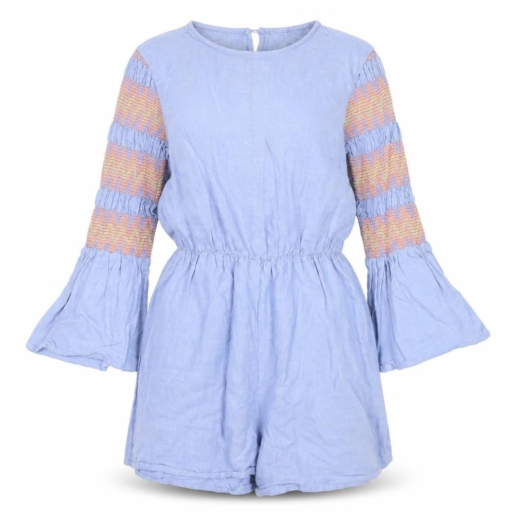 Womens UK Size 6 ASOS One-Piece Blue Playsuit