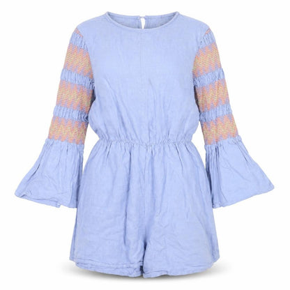 Womens UK Size 6 ASOS One-Piece Blue Playsuit