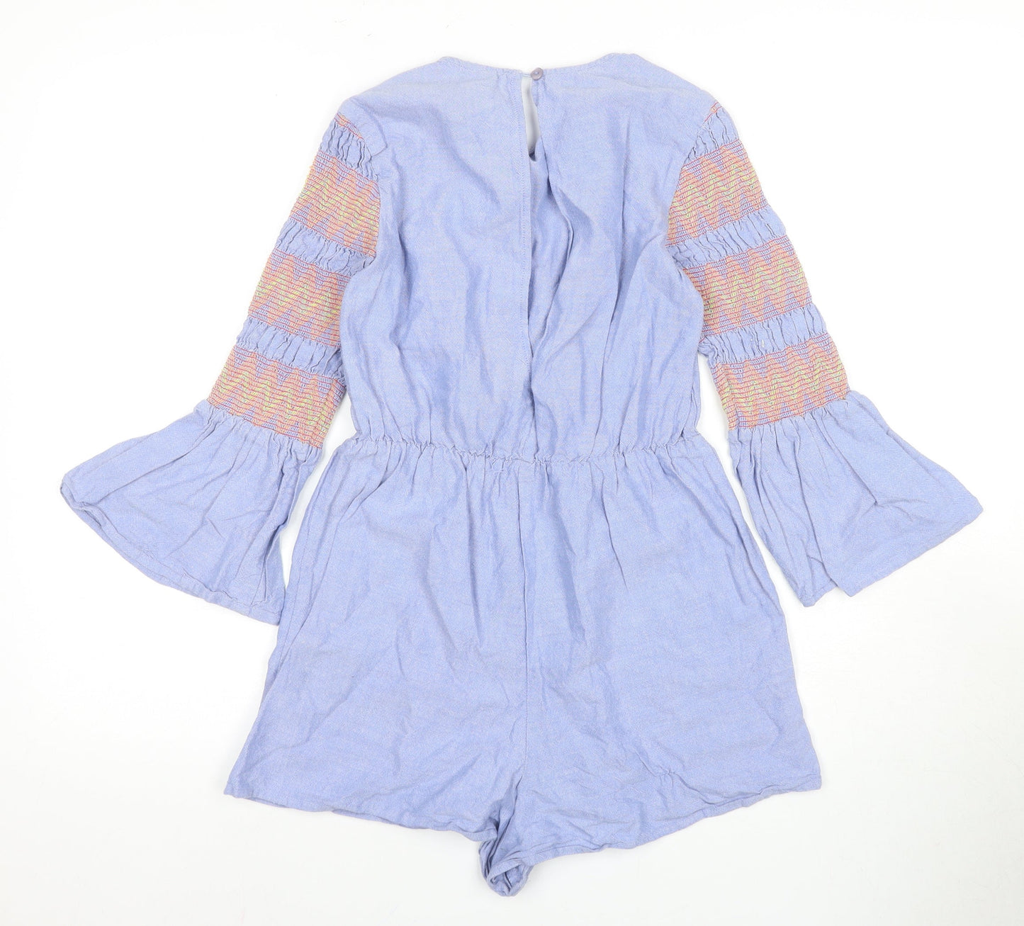 Womens UK Size 6 ASOS One-Piece Blue Playsuit