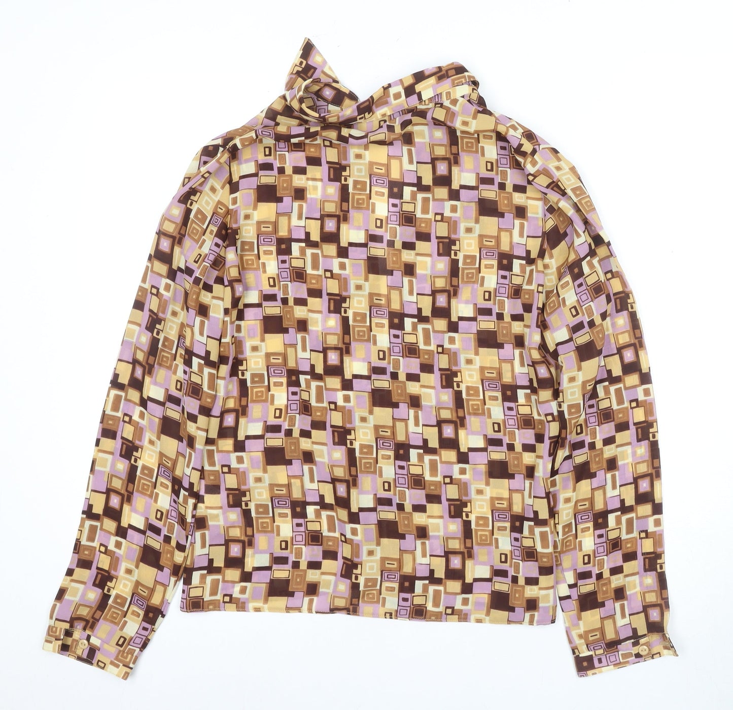 Womens UK Size 12 New Look Multicoloured  Button-Up
