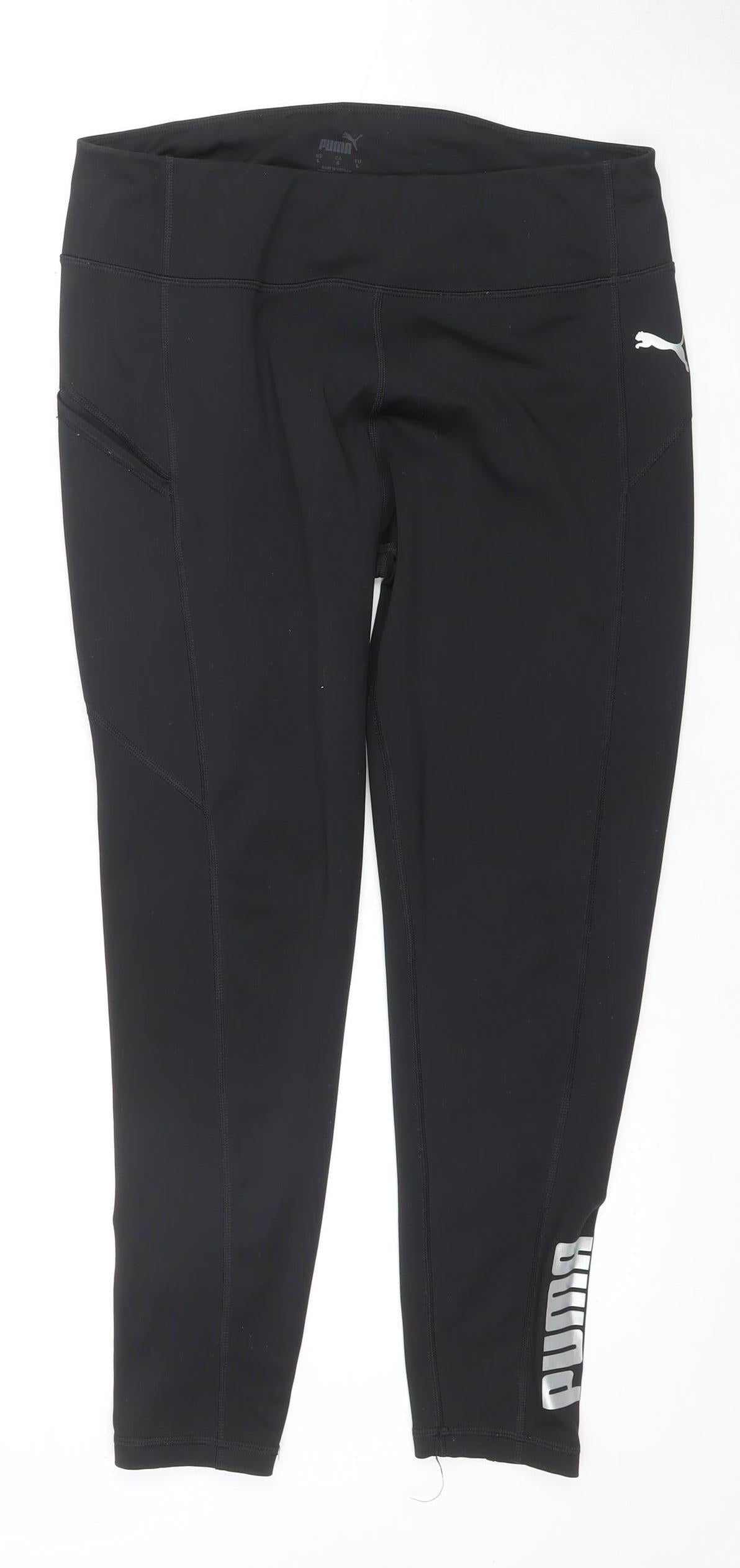 Puma Women's Black Leggings L for Running & Training