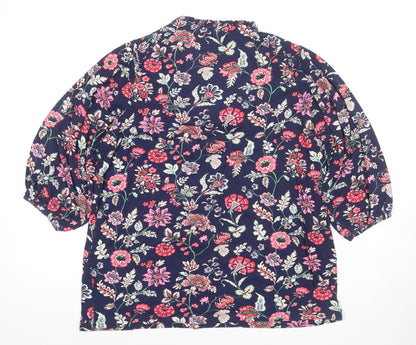 Womens UK Size 12 Yours Multicoloured  Blouse