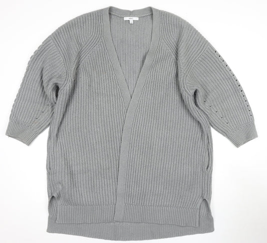 Womens UK Size 16-18 NEXT Grey Cardigan Jumper