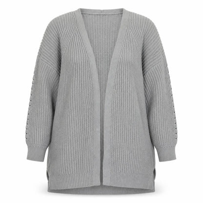 Womens UK Size 16-18 NEXT Grey Cardigan Jumper