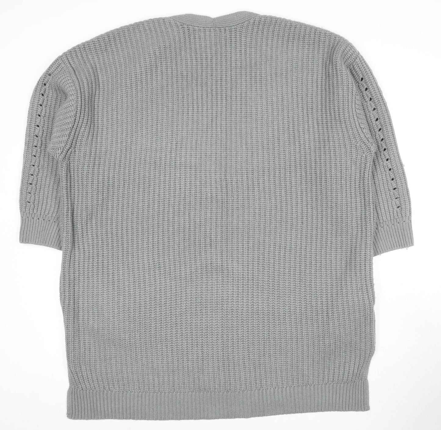 Womens UK Size 16-18 NEXT Grey Cardigan Jumper