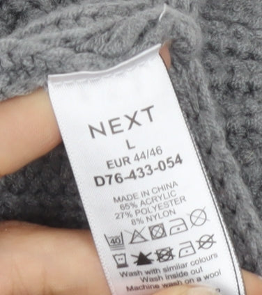 Womens UK Size 16-18 NEXT Grey Cardigan Jumper