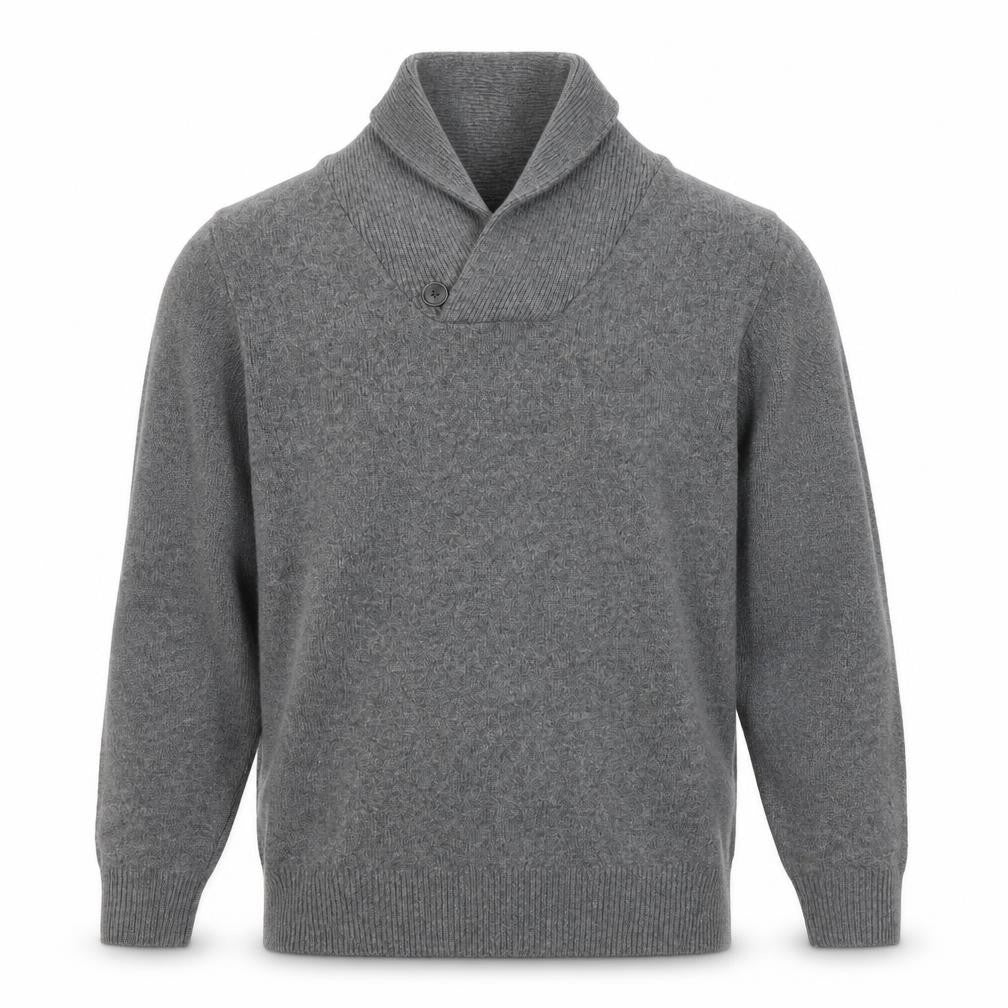 Mens UK Size L NEXT Grey Pullover Jumper
