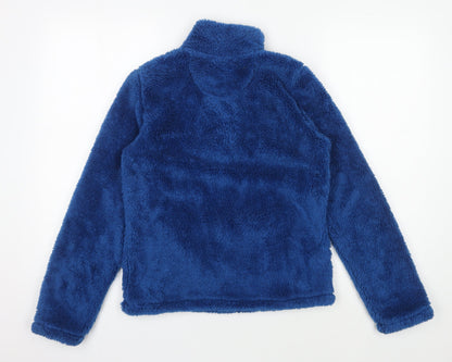 Gelert Girls Blue Fleece Jacket, 13 Years, 1/4 Zip