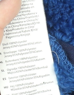 Gelert Girls Blue Fleece Jacket, 13 Years, 1/4 Zip